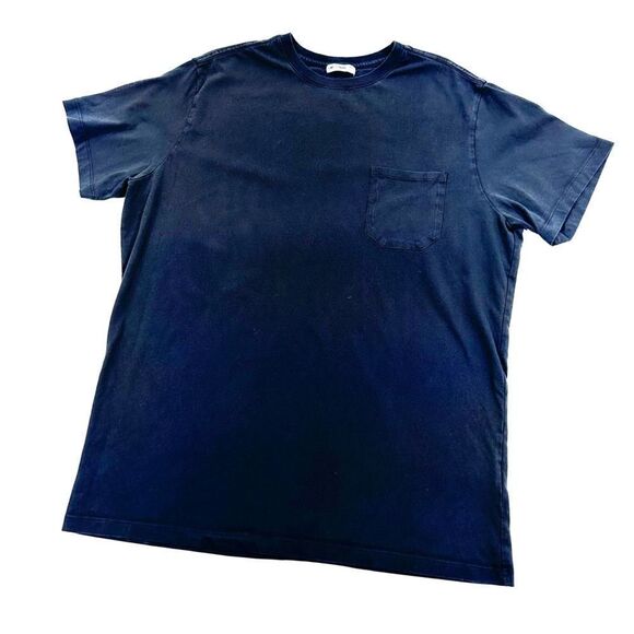 Line of Trade sturdy black cotton classic tee 2XL - Picture 1 of 9